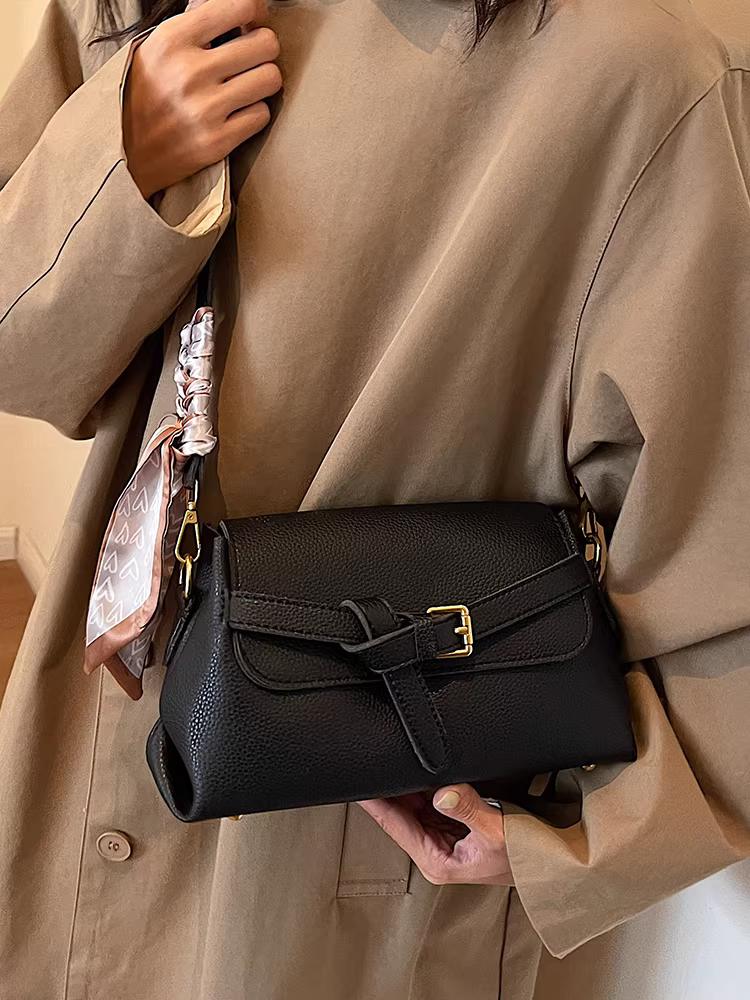 Túi xách nữ cỡ lớn thời trang mới 2025 đa năng, đeo vai, đeo chéo, chất liệu retro, kiểu dáng vuông nhỏ, đang thịnh hành