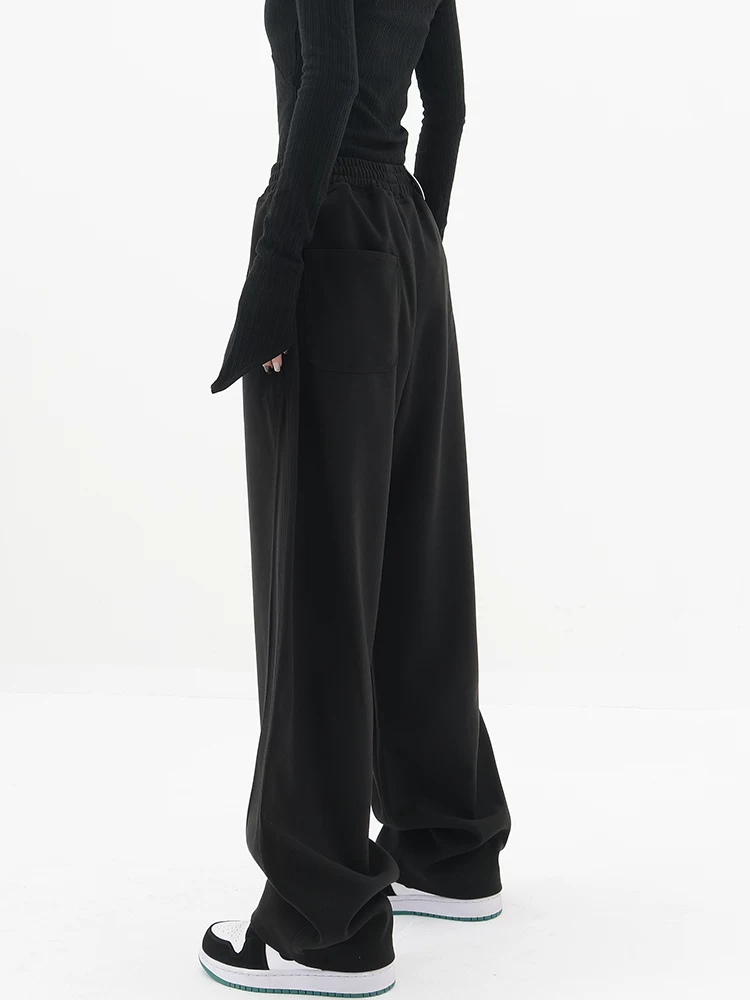 Quần thể thao dày mùa đông KEN STUDIO dành cho nữ, chất liệu len, quần chuối, quần ống rộng, quần thể thao, quần liềm.