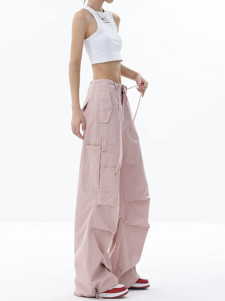 Quần Âu Nữ KEN STUDIO Xuân/Hè 2025 Thiết Kế Eo Xếp Ly Giúp Giảm Cân, Quần Dài Suông Thoải Mái