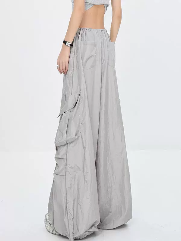 KEN STUDIO phong cách mùa hè mới quần khiêu vũ nhạc jazz hot girl quần lính dù quần cargo nhanh khô