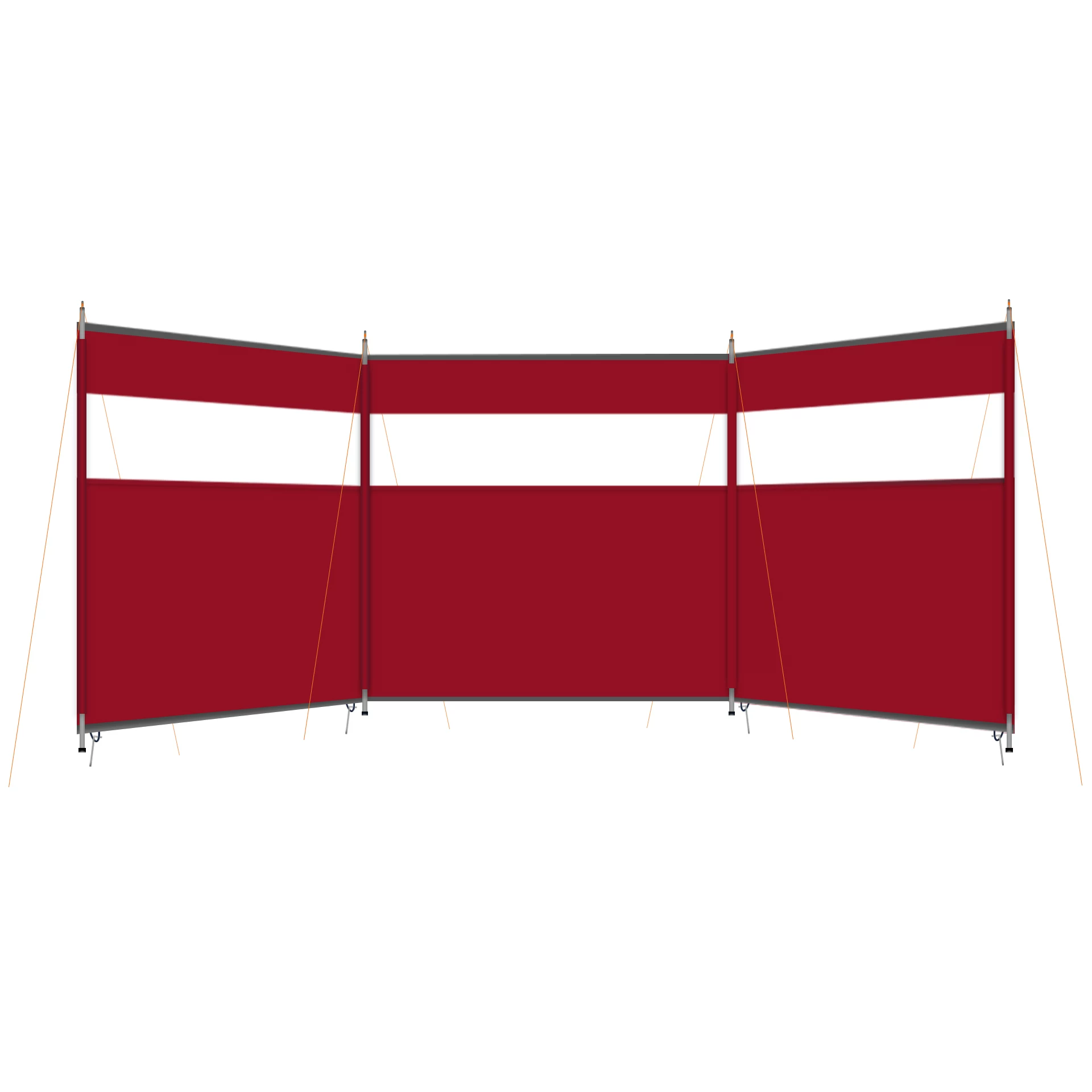 Rào chắn gió cắm trại ngoài trời, dã ngoại mùa đông, nướng BBQ, rèm chắn gió, màn chắn lửa trại, màn gấp