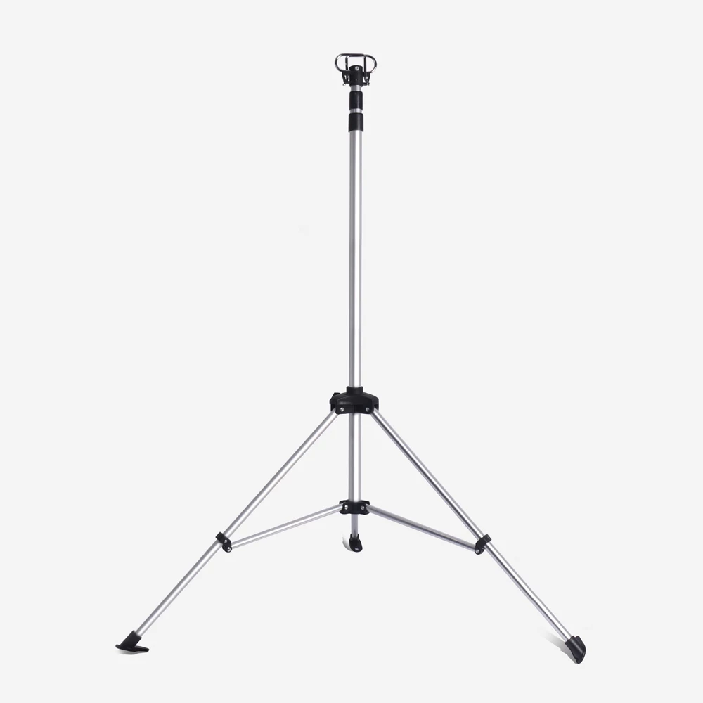 Giá đỡ đèn nhôm hợp kim thu gọn ngoài trời đa năng, di động, hình tam giác, dùng cho chợ đêm, cắm trại