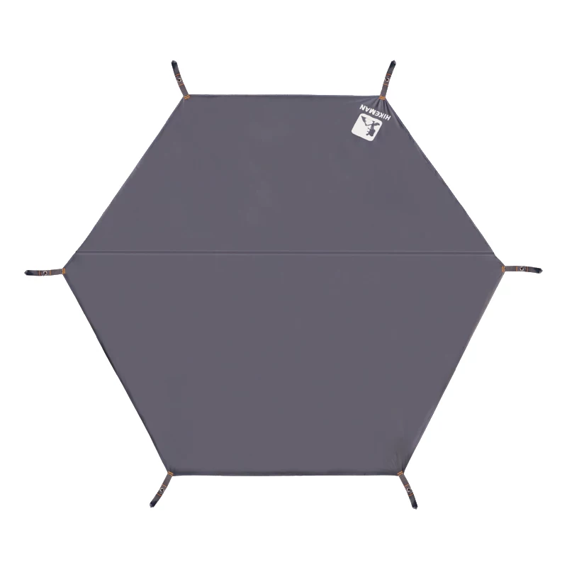 Lều cắm trại hình lục giác vải lót ngoài trời cắm trại ngoài trời chống thấm nước và chống ẩm Oxford thảm trải sàn đa chức năng rèm che nắng thảm dã ngoại