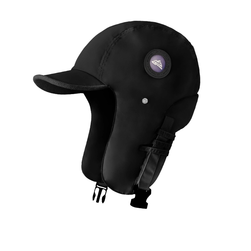 Mũ len dành cho nữ, đi xe đạp ngoài trời mùa đông chống gió và ấm áp, đi xe đạp điện Mũ Lei Feng, mũ bảo vệ tai.