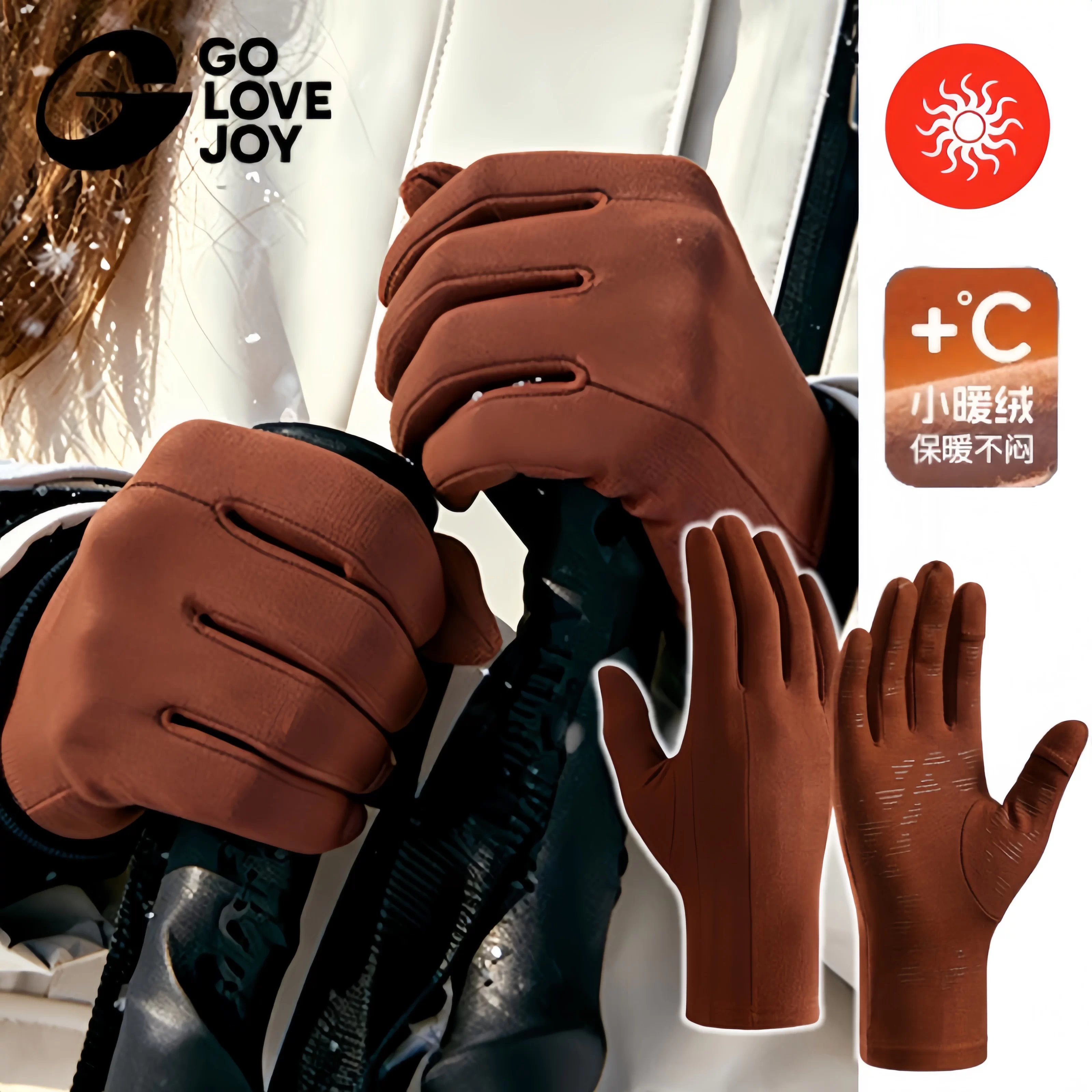 Găng tay trượt tuyết dành cho nữ có lớp lót bên trong, thiết kế năm ngón tay, ấm áp, nhanh khô, chống gió, tương thích với màn hình cảm ứng, găng tay lật ngón tay đơn và đôi bằng nhung chuyên nghiệp của Đức dành cho nam.