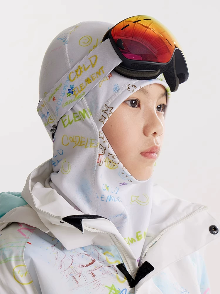 Mặt nạ trượt tuyết dành cho trẻ em Coldelement, bảo vệ cổ, ấm áp, chống gió, thoáng khí, bảo vệ mặt, thiết bị trượt tuyết ngoài trời