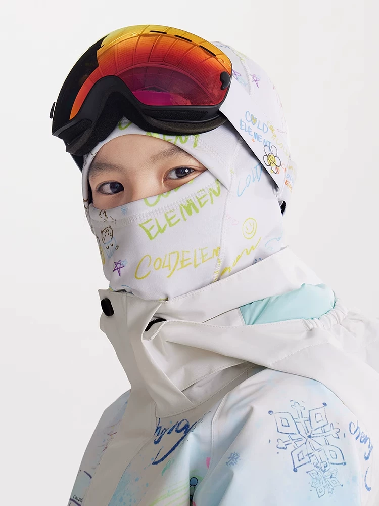 Mặt nạ trượt tuyết dành cho trẻ em Coldelement, bảo vệ cổ, ấm áp, chống gió, thoáng khí, bảo vệ mặt, thiết bị trượt tuyết ngoài trời
