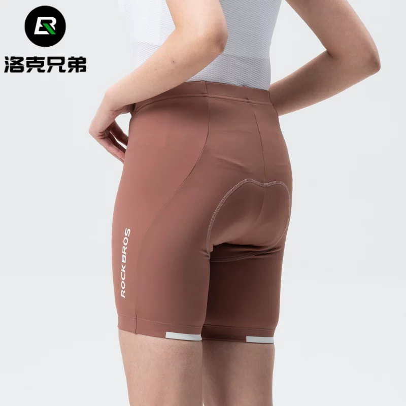 Quần short đi xe đạp đường trường Rock Brothers dành cho nam và nữ, quần short đạp xe có đệm mùa hè dành cho người đi xe đạp đường dài vừa phải.