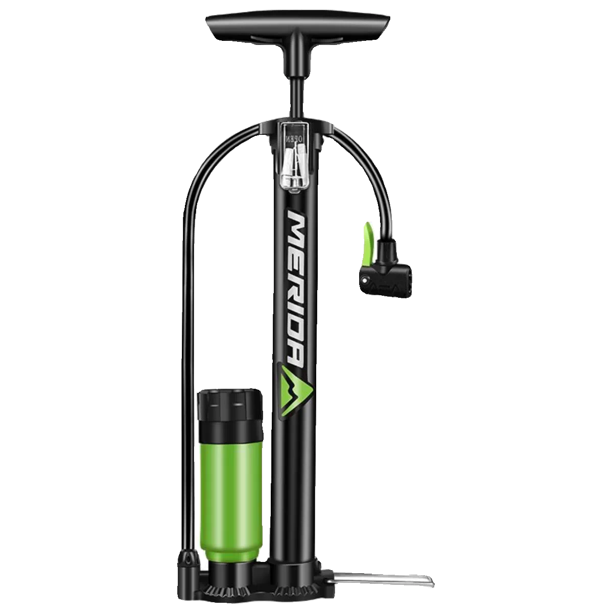 Máy bơm di động dành cho xe đạp Merida với van Schrader và Presta dành cho xe đạp leo núi, xe đạp đường trường, máy bơm bơm hơi bóng rổ, thiết bị đạp xe