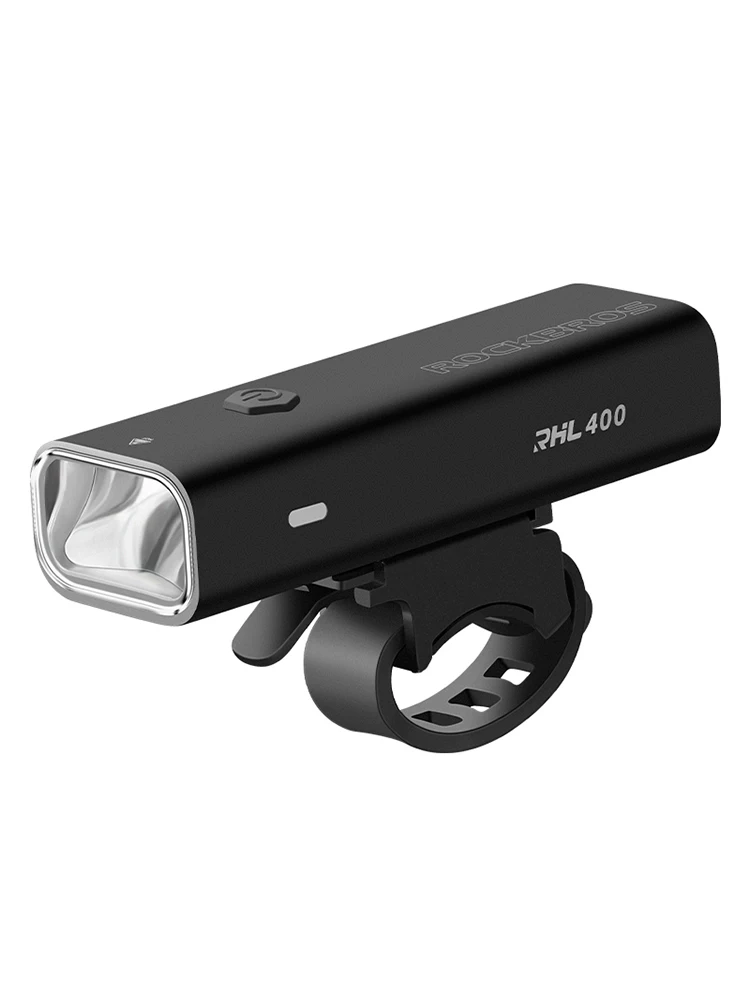 Đèn xe đạp Rock Brothers xe đạp leo núi đi đêm đèn pin mạnh mẽ có thể sạc lại USB đèn pha chống mưa thiết bị đi xe đạp