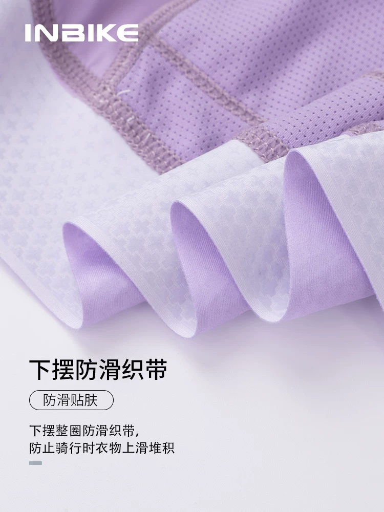 Áo thun đi xe đạp dài tay mùa xuân hè dành cho nữ INBIKE Áo thun dài tay thấm mồ hôi đi xe đạp leo núi Lanruo