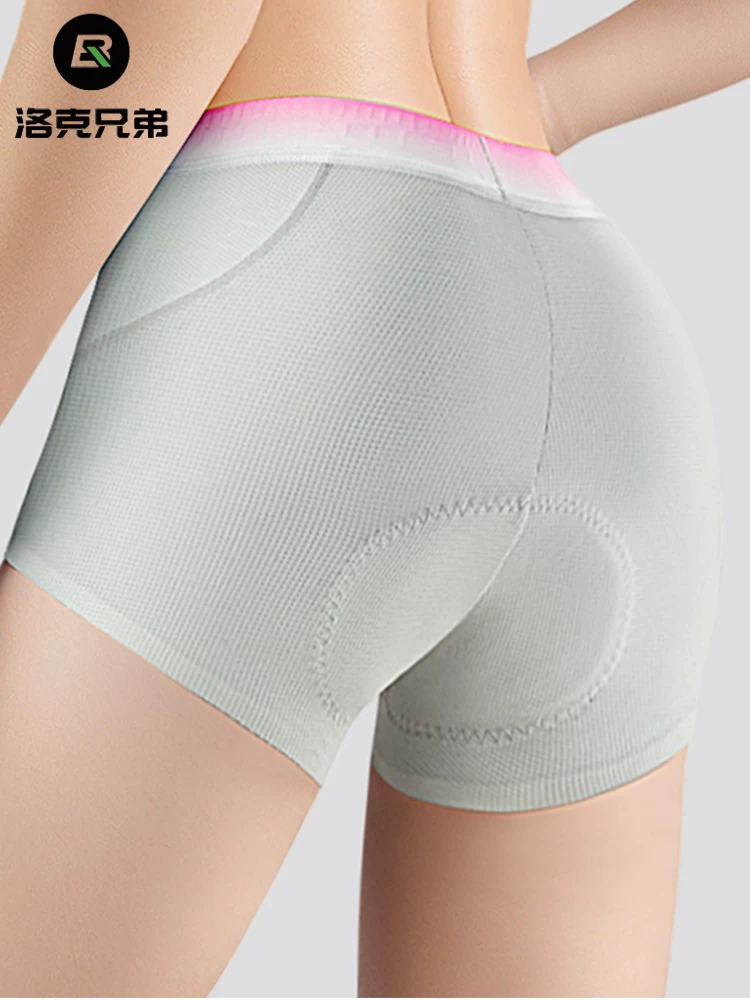 Quần lót đi xe đạp Rock Brothers dành cho nữ, quần short đi xe đạp leo núi và xe đạp đường trường, quần short thể thao đạp xe thể dục có đệm.