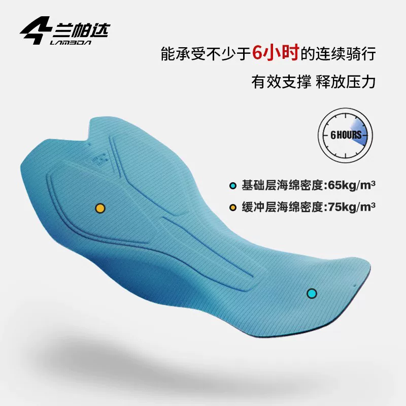 Quần đi xe đạp mùa thu đông ấm áp chống gió Lampada 5-10 độ dành cho nam, quần bib đường trường Fengling