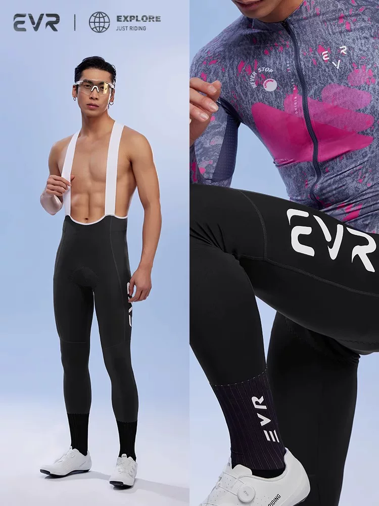 Quần đi xe đạp EVR-Double Arrow Quần mỏng mùa xuân và mùa thu thoáng khí dành cho xe đạp đường trường Quần yếm nam DISCOVER