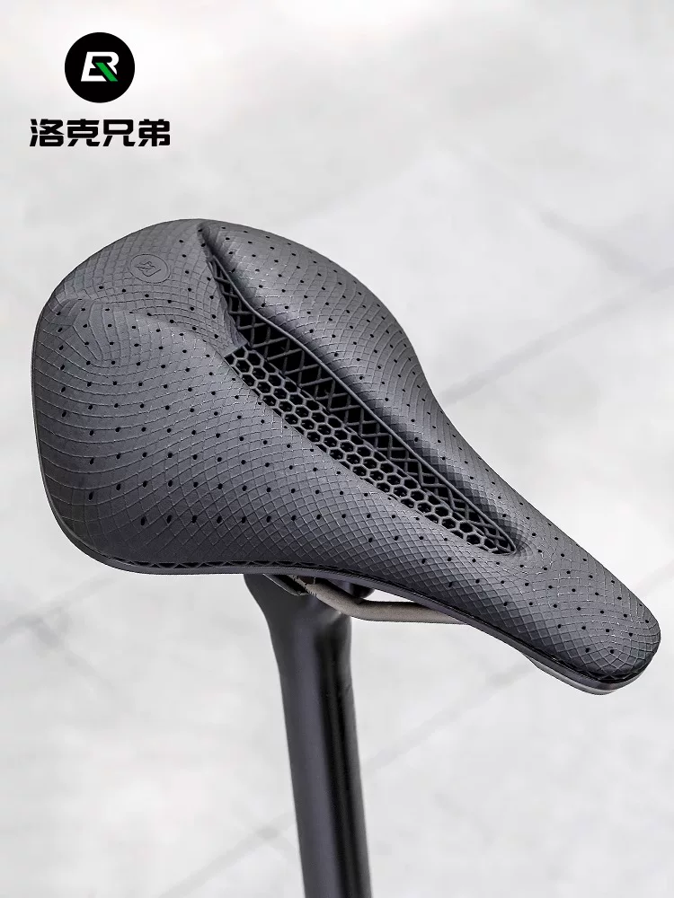 Yên xe đạp in 3D của Rock Brothers dành cho xe đạp leo núi và xe đạp đường trường, đệm ngồi đua xe rỗng, thoải mái