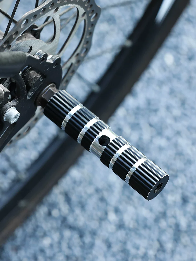 Bộ phụ kiện chân vịt xe đạp leo núi, chân vịt đa năng, chỗ để chân cho người ngồi phía sau