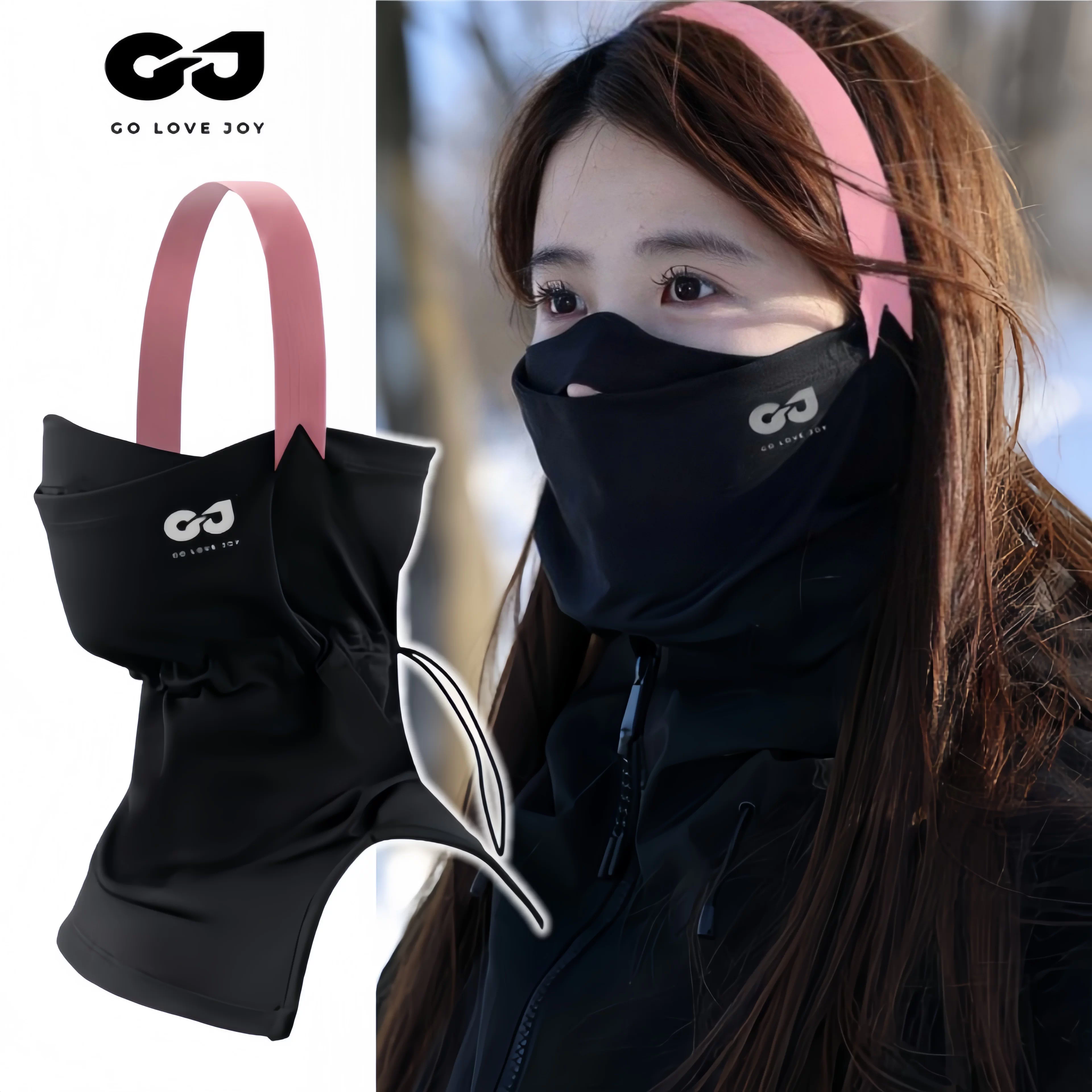 Mặt nạ trượt tuyết, mũ trùm đầu ấm áp, khẩu trang, thiết bị bảo vệ mặt chống gió và chống lạnh khi đi xe đạp nhanh khô dành cho nam giới, phụ nữ, trẻ em và người lớn