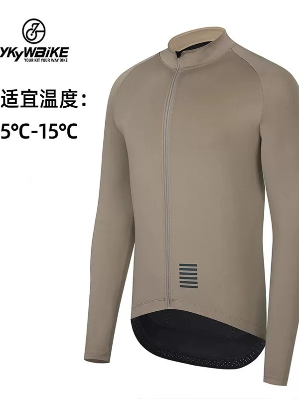 YKYWBIKE mùa thu đông đi xe đạp quần áo áo gió nam xe đạp đường bộ chống gió và áo khoác chống thấm nước 5-15 ℃ Áp dụng