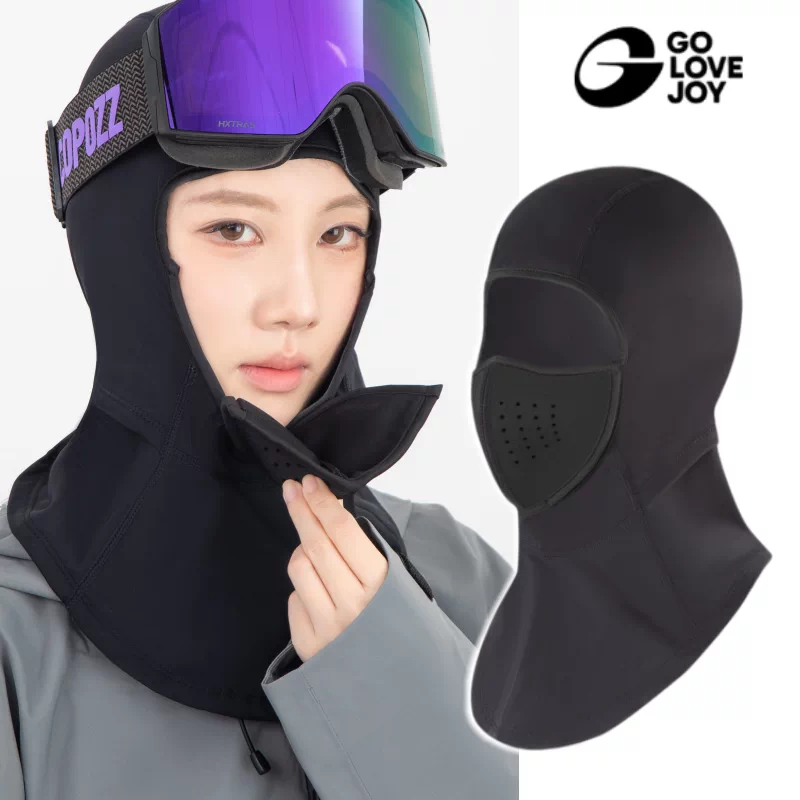 Mặt nạ trượt tuyết từ tính để bảo vệ mặt, chống gió, ấm áp, chống lạnh, thoáng khí, nhanh khô, mũ trùm đầu khi đi xe đạp, đồ bảo hộ ván đơn và ván đôi cho nam và nữ