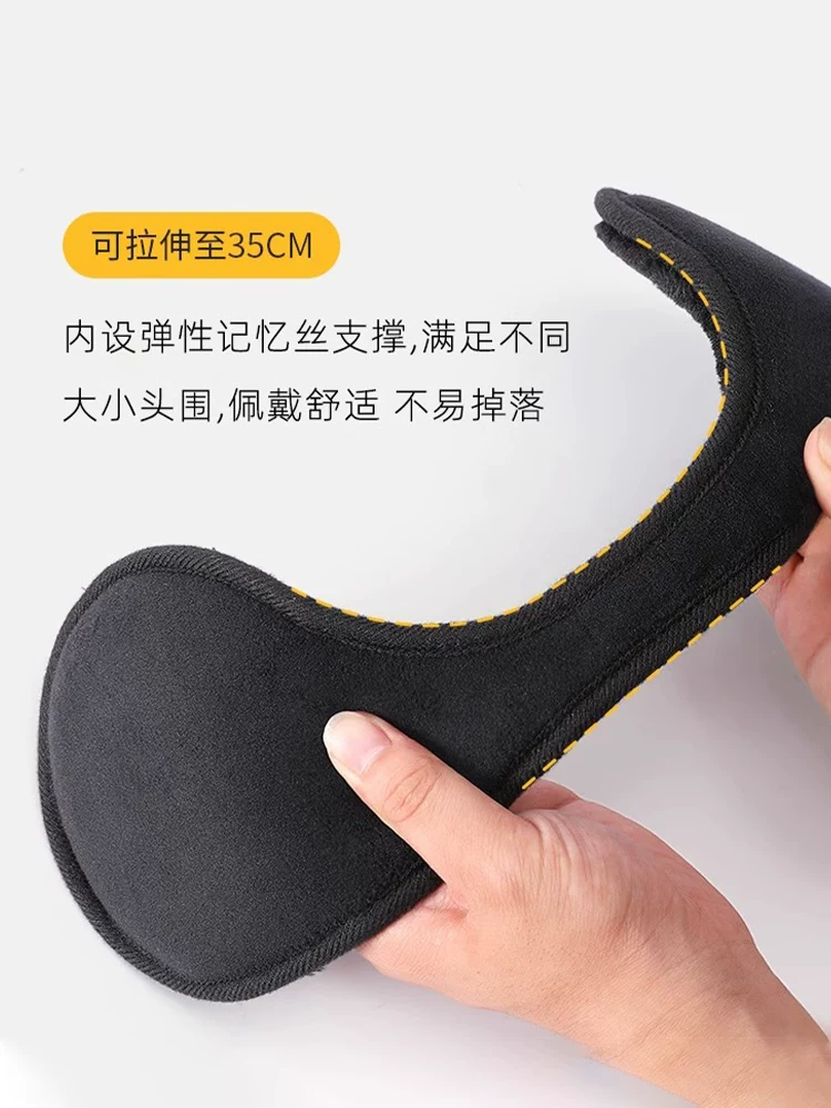 Khăn bịt tai nam cho mùa đông, chống gió, chống lạnh, ấm áp, lót lông cừu, che tai dày cho đi xe đạp ngoài trời, bảo vệ tai khỏi bị đóng băng, bịt tai nam mùa đông.