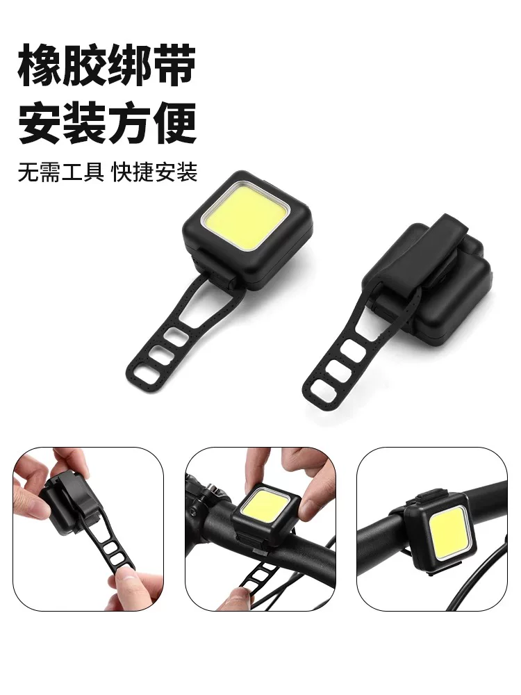 Đèn xe đạp Captain Tas Đèn đuôi xe đạp leo núi Đèn pha xe đạp Phụ kiện xe đạp Bộ hoàn chỉnh Thiết bị đi xe đạp Đèn đi đêm Đi xe đêm