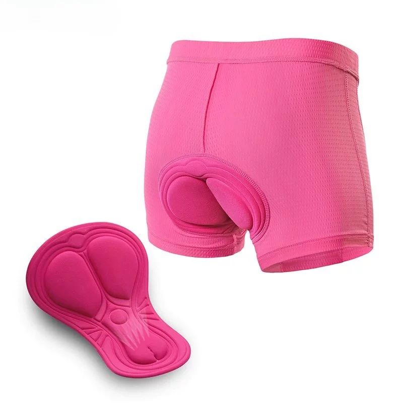 Quần lót đi xe đạp ARSUXEO dành cho nữ, quần đi xe đạp năng động có đệm silicon, chống sốc, thoáng khí, thiết bị leo núi mọi mùa