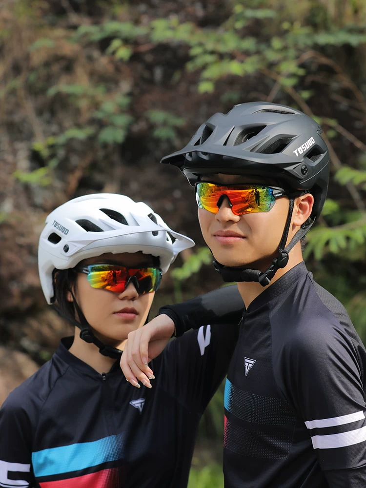 Kính đi xe đạp Captain Tas kính phân cực photochromic theo toa dành cho nam và nữ thể thao ngoài trời chạy bộ chống gió chống cát thiết bị đi xe đạp