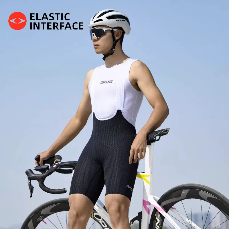 Quần đạp xe nam Mingsheng Double Arrow có đệm, mùa hè, dành cho xe đạp đường trường và leo núi