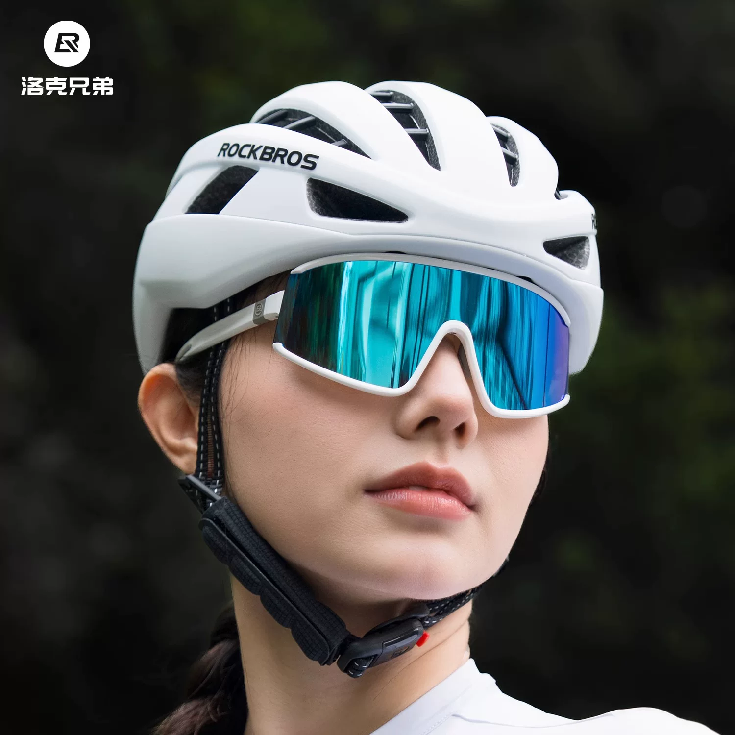 Kính đi xe đạp Rock Brothers phân cực đổi màu chống sương mù cận thị thể thao chạy bộ đường trường kính chống gió dành cho nam và nữ