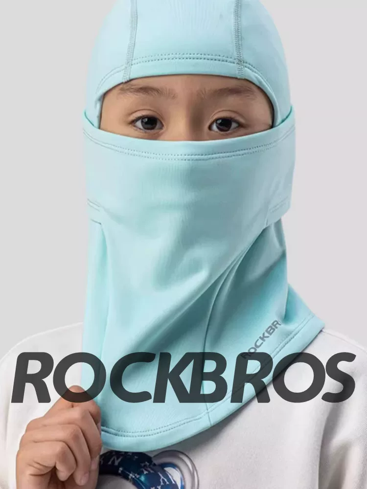 Mũ đội đầu và khẩu trang dành cho trẻ em, chống gió và ấm áp, thích hợp cho trượt tuyết và trượt ván trên tuyết, bảo vệ mặt, khăn che mặt toàn mặt khi đạp xe, che mặt.