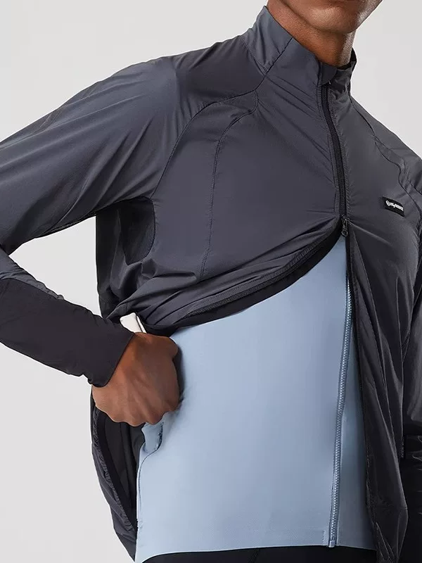 Áo khoác gió đi xe đạp mùa xuân hè YKYWBIKE dành cho nam, có túi đựng đồ tiện lợi, chống gió, dùng được cho xe đạp đường trường và xe đạp leo núi