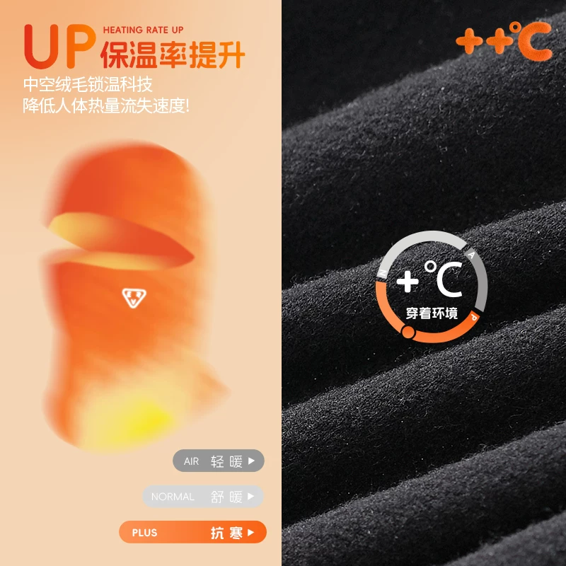 EVR-Mùa thu đông ấm áp khi đạp xe, mặt nạ lông cừu che kín mặt dành cho nam và nữ, xe đạp và xe máy, giữ ấm cổ chống gió