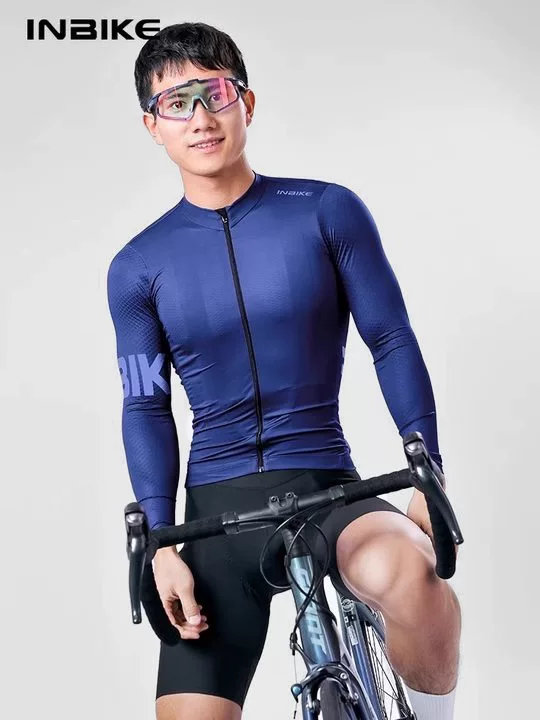 Áo xe đạp INBIKE 2025 mới, chuyên nghiệp, mùa hè, dài tay, dành cho nam, bộ đồ đạp xe đường trường, nhanh khô