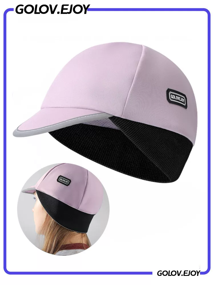 Mũ đi xe đạp để bảo vệ khỏi lạnh, giữ ấm và chống gió, bảo vệ tai khi chạy thể thao dành cho nữ, mũ bảo hiểm đi xe đạp đường trường dành cho nam.