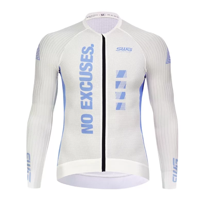 Áo xe đạp nam SWG Mingsheng cao cấp, mùa hè, dài tay, bộ đồ đạp xe đường trường
