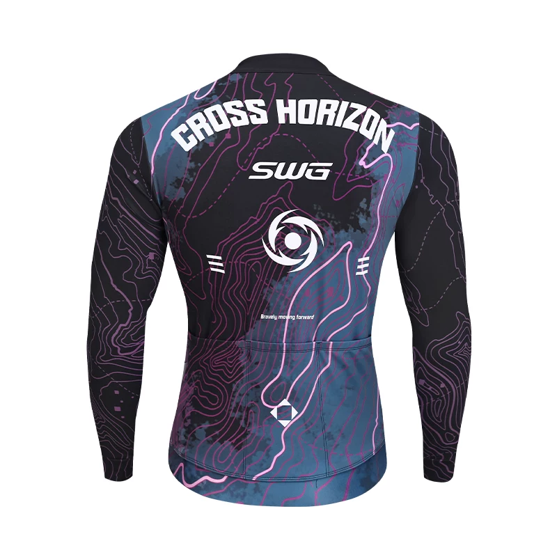 Bộ quần áo đạp xe giữ ấm SWG Mingsheng mùa thu đông, giữ ấm 5-15 độ, dành cho nam và nữ, kèm đệm yên xe hai mũi tên.