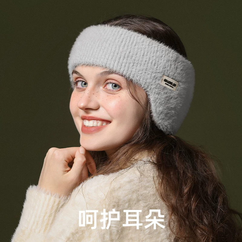 Khăn bịt tai ấm áp cho nam và nữ, khăn bịt tai đi xe đạp mùa đông, khăn bịt tai chống gió, khăn bịt tai chạy bộ, bảo vệ tai chống đông.