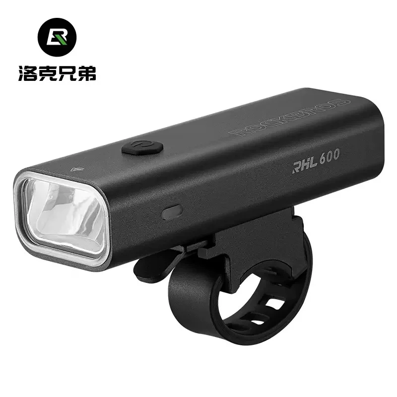 Đèn trước xe đạp Rock Brothers để đi xe đạp ban đêm, đèn pin mạnh, có thể sạc lại bằng USB, dành cho xe đạp leo núi và xe đạp đường trường.