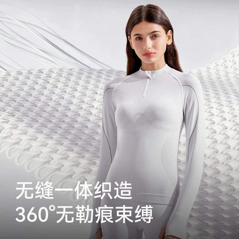 Bộ quần áo thể thao nhanh khô Golovejoy, lớp lót giữ ấm, dùng cho chạy bộ ngoài trời và leo núi