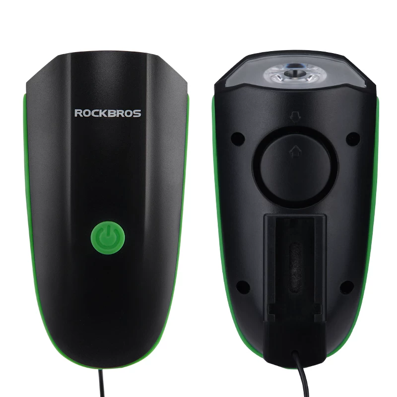 Đèn xe đạp Rock Brothers, đèn pha, sạc USB, còi, chuông trẻ em, đèn pin, phụ kiện đạp xe đêm leo núi