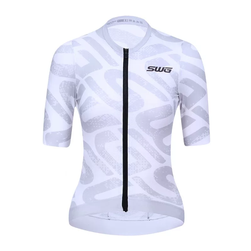 Áo thể thao đạp xe chuyên nghiệp mùa xuân/hè SWG Mingsheng dành cho nữ, tay ngắn, chất liệu nhanh khô, thoáng khí, kiểu dáng Phantom