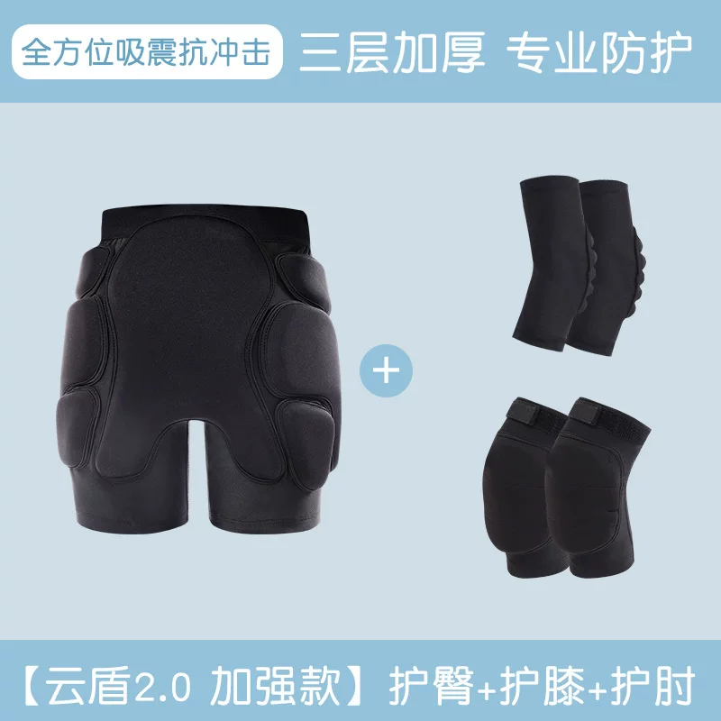 Đồ bảo hộ đệm hông đệm đầu gối trượt patin quần chống ngã trượt băng trượt ván trượt tuyết nam nữ người lớn trẻ em đạp xe trượt tuyết trượt tuyết trên tuyết