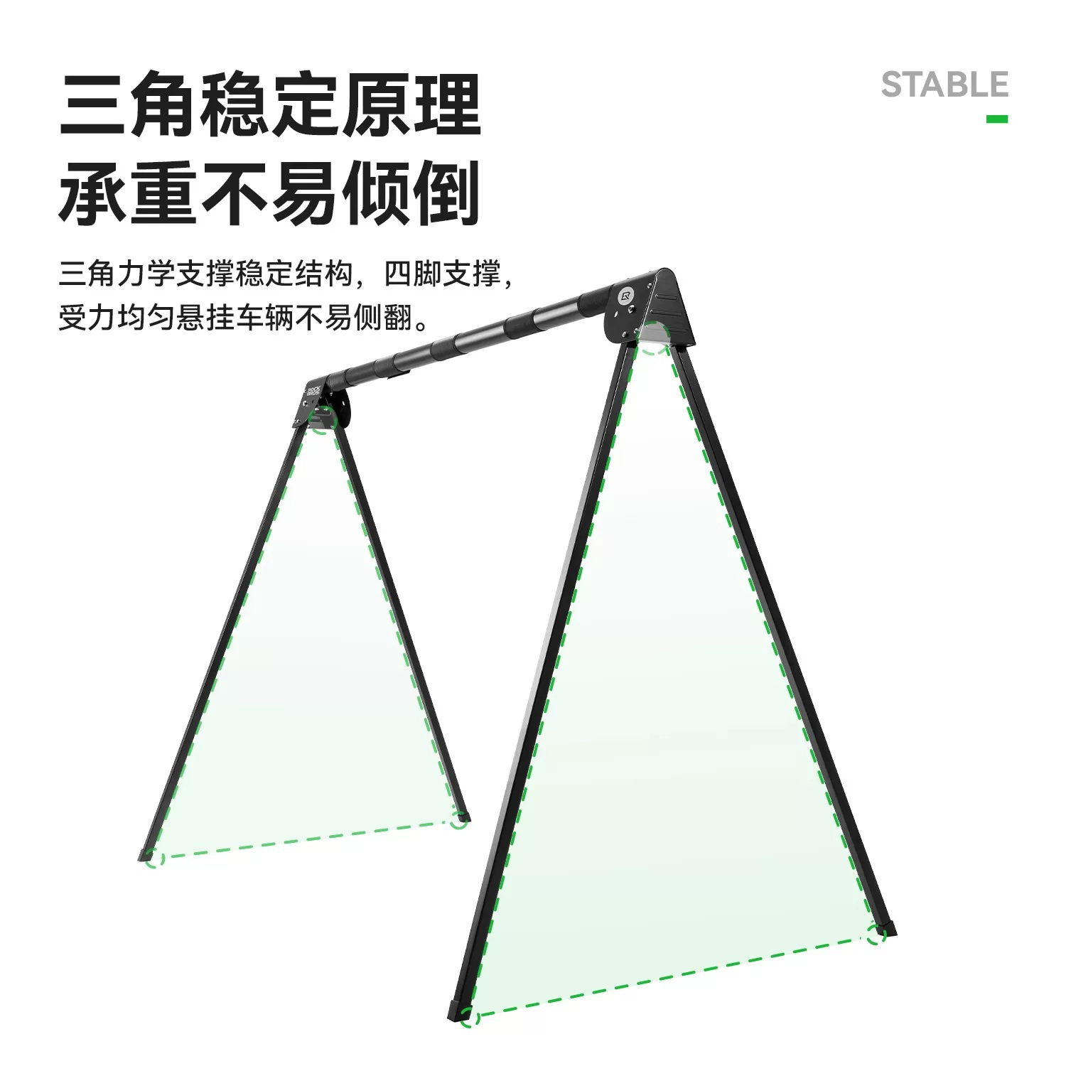 Giá để xe đạp ngoài trời Rock Brothers, giá đỡ xe đạp đường trường, xe đạp leo núi, giá trưng bày tại nhà, có khả năng chịu tải
