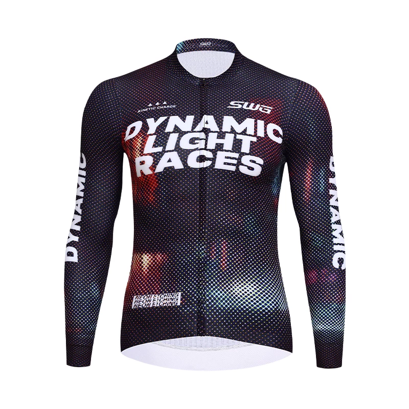 Áo thể thao đạp xe SWG Mingsheng dài tay, co giãn cao, thoáng khí, dành cho xe đạp leo núi, đường trường, nhanh khô.