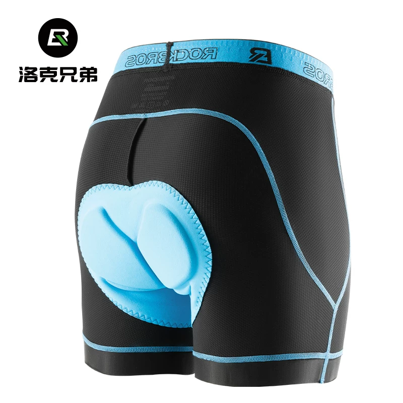 Quần short đi xe đạp Rock Brothers xe đạp leo núi xe đạp đường bộ quần đệm xốp thoáng khí dành cho nam đi xe đạp