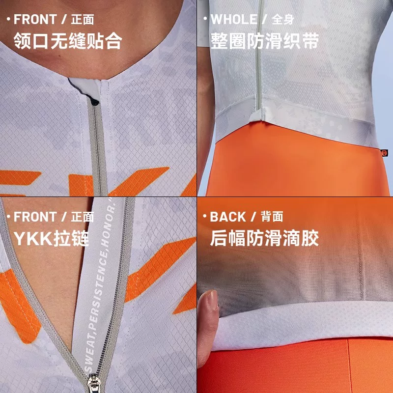 EVR 2025 Áo đi xe đạp mới ngắn tay dành cho nam mùa xuân hè xe đạp đường trường thấm hút ẩm và chống nắng thiết bị đi xe đạp