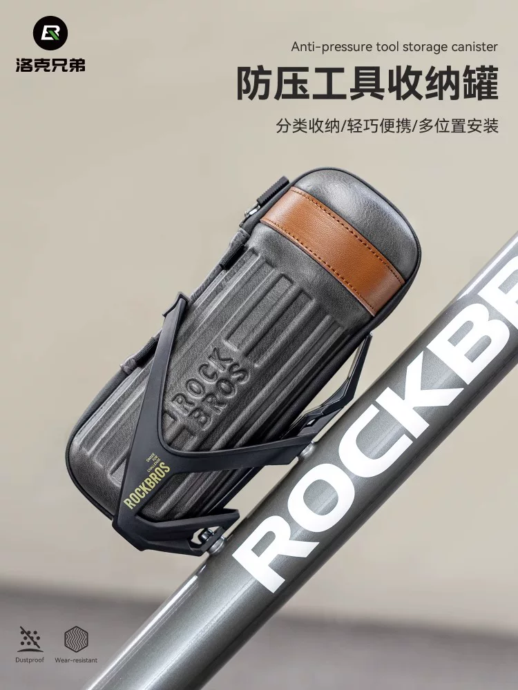 Bộ dụng cụ sửa chữa xe đạp Rock Brothers, hộp đựng di động, phụ kiện sửa chữa, hộp đựng đồ dùng xe đạp