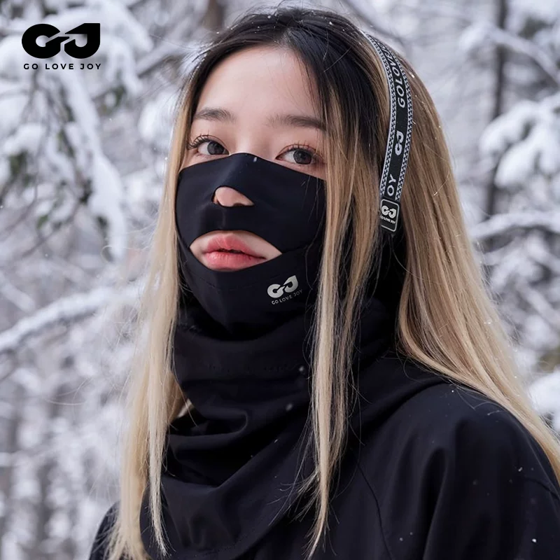 Mặt nạ trượt tuyết golovejoy bảo vệ mặt dành cho nữ mùa đông chống gió và giữ ấm kiểu băng đô chống lạnh mặt nạ trượt tuyết dành cho nam