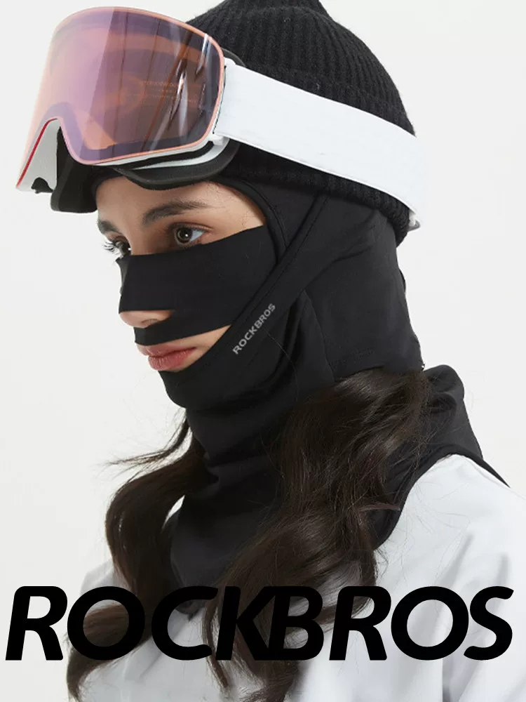Mặt nạ bảo vệ mặt khi trượt tuyết khô nhanh chống gió Mặt nạ giảm béo mặt chữ V phong cách Hàn Quốc dành cho nam và nữ với mặt nạ giữ ấm cổ bằng lông cừu chống đông
