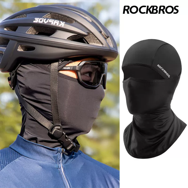 Mũ che nắng bằng lụa băng dành cho nam, khăn che mặt và cổ mùa hè dành cho nữ đi xe máy, thiết bị ngoài trời, mặt nạ đi xe đạp